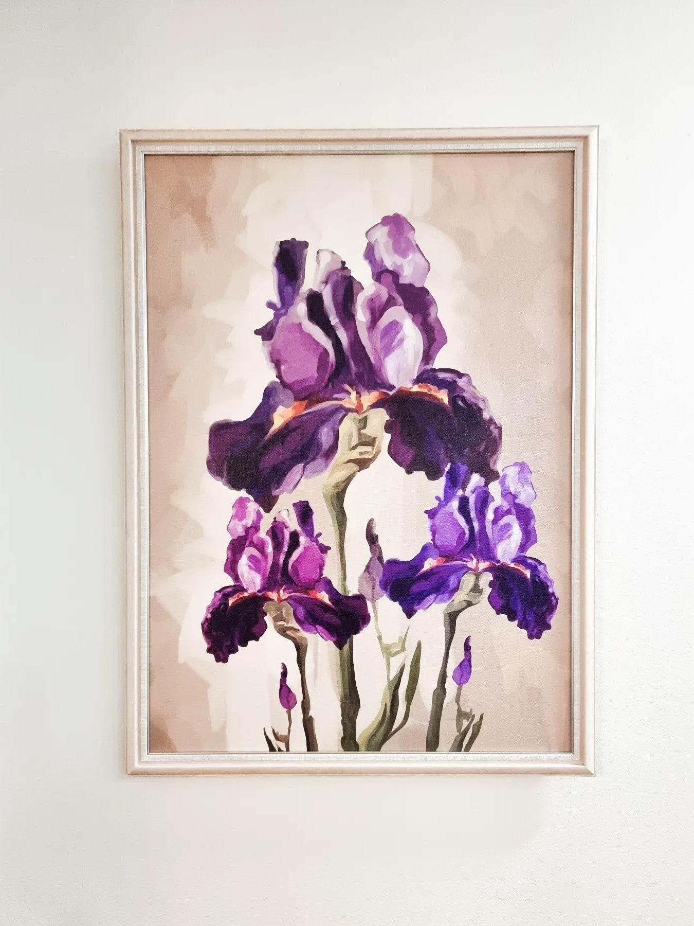 Paveikslas „Karališki irisai“